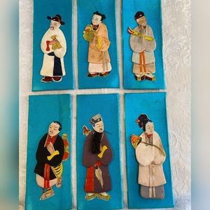 6 Chinese Mythology Paper Dolls Immortals Of Eternity NICE